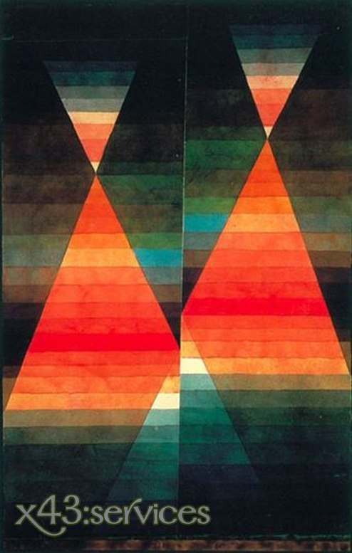 Paul Klee - Doppelzelt